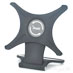 Elegant Desktop Folding 360 Degree Rotating Stand Holder for iPad 2 - Black